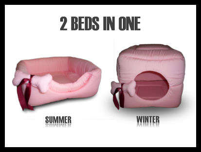 End of Winter Specials!!!!! Dog or Cat 40cm 2 in 1 Summer/Winter Bed