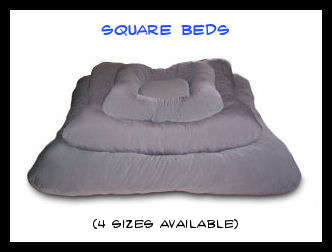 Large Square Flat Bed