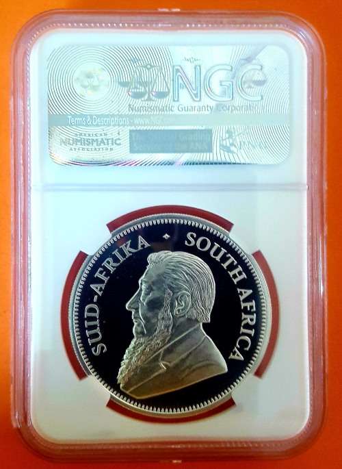 2017 Silver Krugerrand NGC PF70 ULTRA CAMEO - Perfect 50th Anniversary