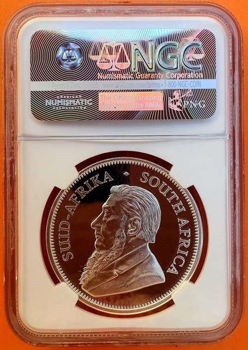 2017 Silver Krugerrand NGC PF70 ULTRA CAMEO - Perfect 50th Anniversary