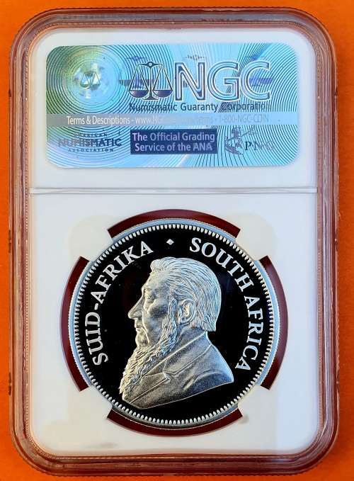 2017 Silver Krugerrand NGC PF69 ULTRA CAMEO - 50th Anniversary