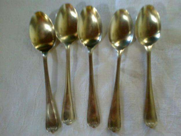 $$$Crazy R1 Start$$$ 24K Gold Plated Teaspoons