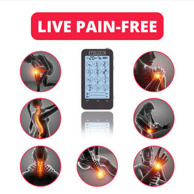 Pain relief massager TOUCH-X +Foot Reflexology Slippers