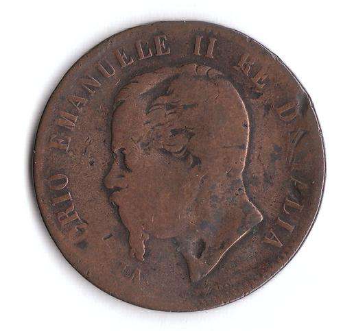 ****RARE**** 1867 ITALY 10 CENTESIMI - CrAZy R1