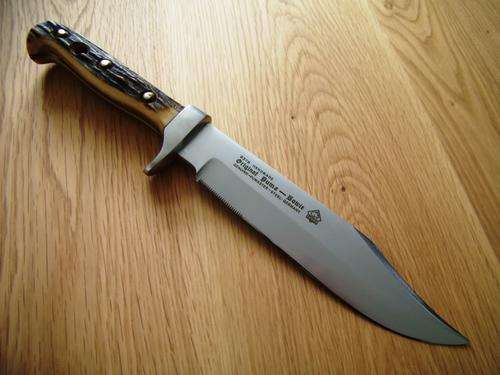 Hunting Knives Puma Bowie Fixed Blade Knife 6376 Quality knives imported from Germany was sold for 1 500.00 on 1 Oct at 15 22 by rscgogreen in Johannesburg ID 115881840