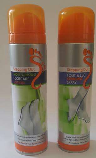 New Steppin Out Cooling Spray & Lotion - buy with confidence Verified Seller