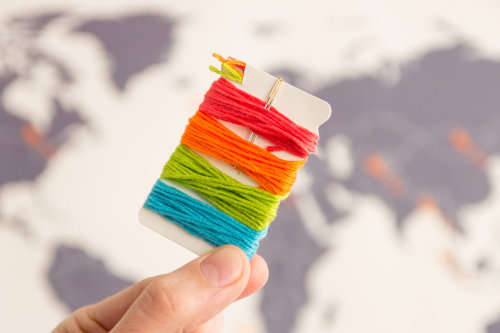 Stitch World Map