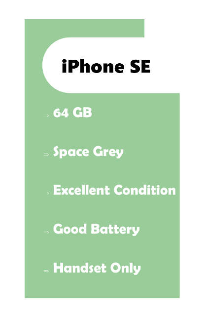 iPhone SE, 32GB, Black