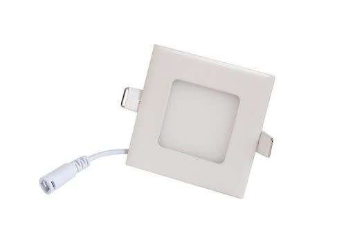 3W square panel light