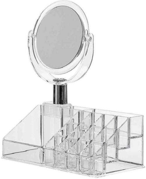 Acrylic Cosmetic Organizer with Mirror JN-870 4 Draws