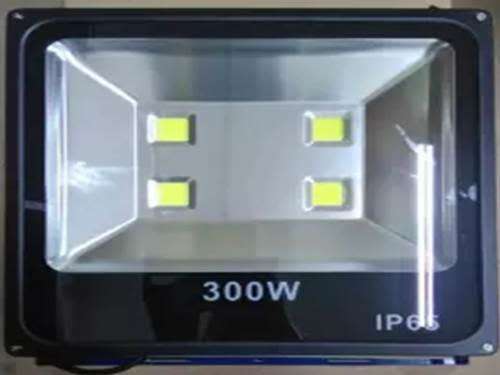 300W LED Flood Light 4 Chip Slim Black
