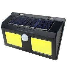 Double Chip LED Solar Motion Wall Light