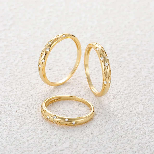 RARE BARGAIN!!! 18K Gold Plated, 925 Sterling Silver Moissaninte Ring