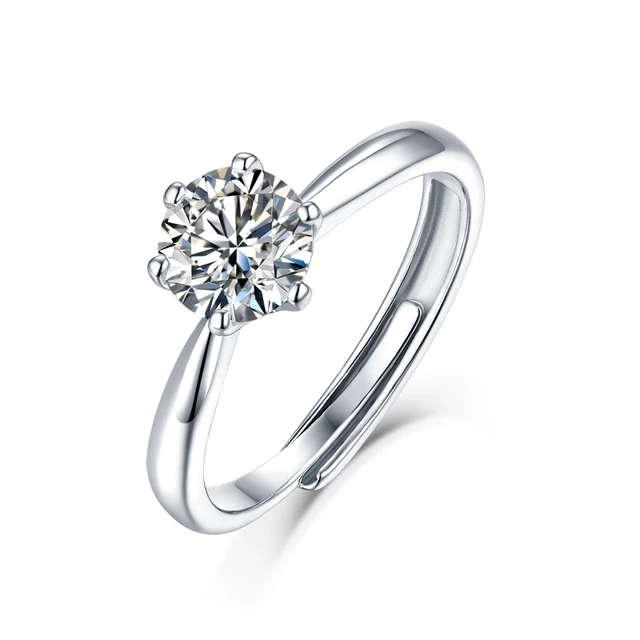 LAST CHANCE!!!`R7500` !!!! ENGAGEMENT RING with 1ct Moissanite & 18K white gold plating