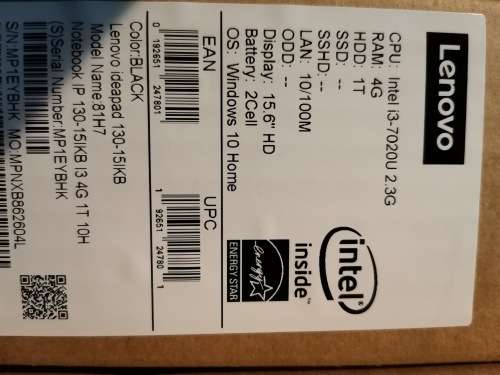 Lenovo Laptop in Good Condition
