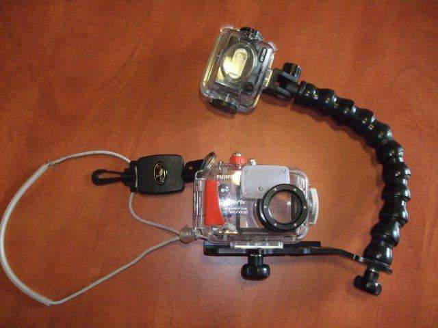 Fuji F50 FD with UW housing and strobe