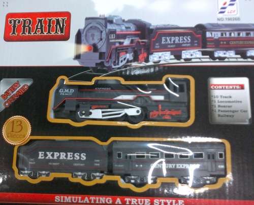 Train Set for kids - battery operated
