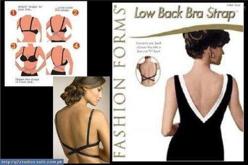 Low Back Bra Strap (set of 3)