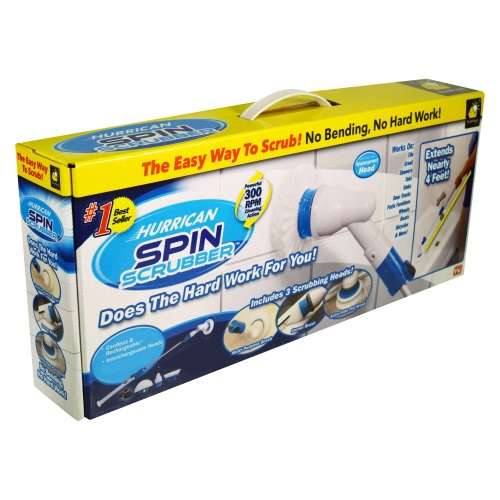Hurrican Spin Scrubber cordless Rechargeable Amazing Cleaning tool