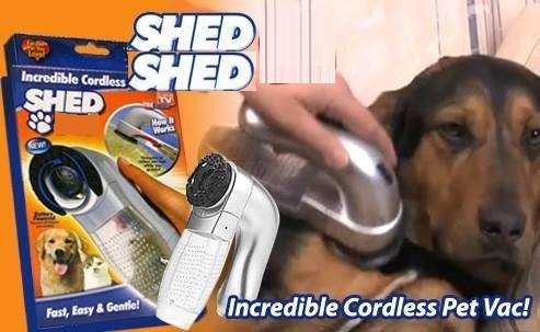 R100 AUCTIONS!! Pet Vac, Cordless way to collect pet hair while you groom
