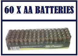 60 X AA Hypertech Batteries - NEw , BULK PRICES AVAILABLE!!!