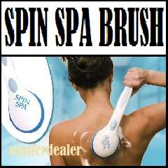 SPIN SPA, THE SPINNING SPA BRUSH
