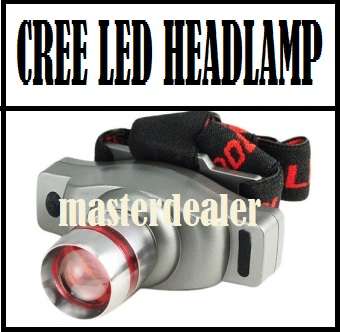 STARTING AT ONLY R87!!! WJ 3W Cree LED 180 Lumen Headlamp