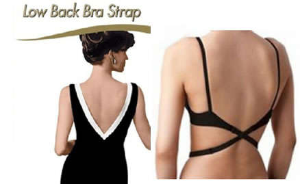 Low Back Bra Strap (set of 3)