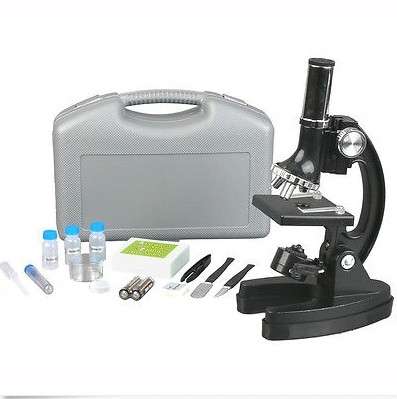 WEEKEND SPECIAL!!! Educational Biological Microscope Kit with Metal frame 300X-600X-1200X