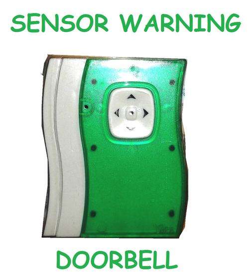 Intelligent Sensor Warning Doorbell, Wave design ,3 different colours - LOW POSTAGE!!!
