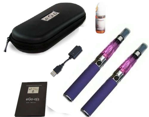 PURPLE EGO CE4/CE5 Electronic Cigarette with Pouch - LOW POSTAGE!!!