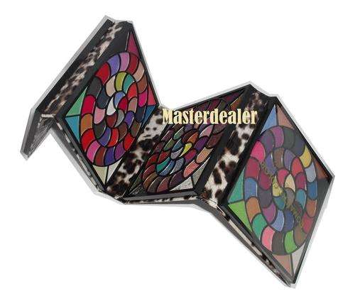 Romantic Color Eyeshadow Kit with Lipgloss (Easy Purse like Foldable Kit) - LOW POSTAGE!!!
