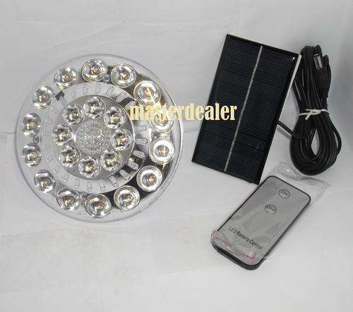 23 LED Solar Rechargeable Light with Remote - LOW POSTAGE!!!