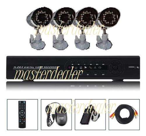 Limited Offer!!! 4 Channel DVR CCTV Kit, 900 TVL, HDMI, Day/Night