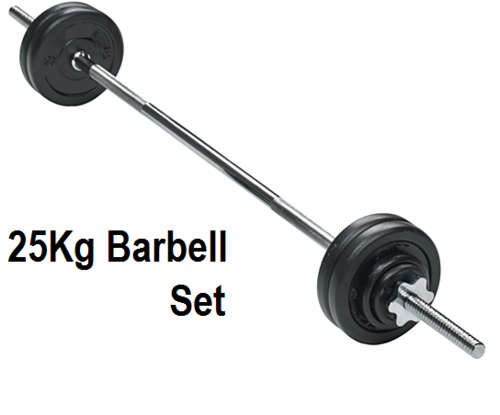 25Kg Barbell Set - Bulk offers welcome