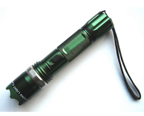 Stun Gun / Shocker T10 + LED Dimmable Flashlight 14cm Rechargeable