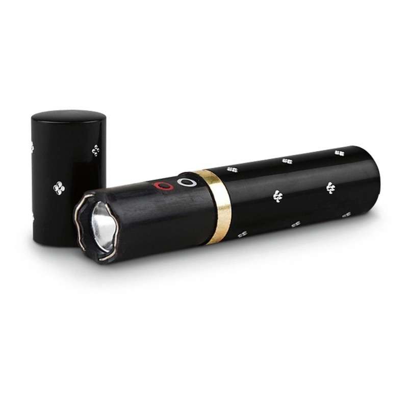 Special!!! Stun Gun / Taser / Shocker Lipstick 1202 + LED Flashlight 11cm Rechargeable