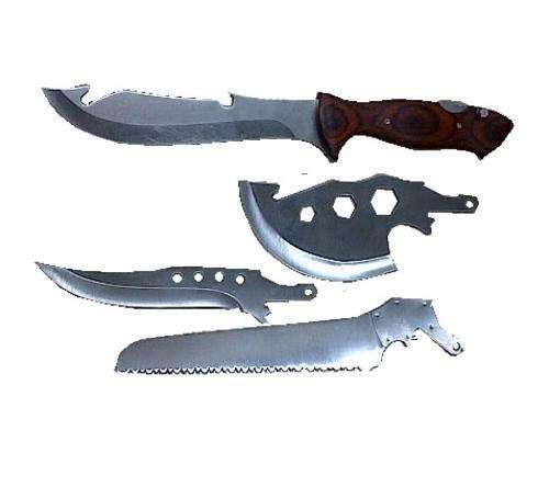 Pocket Knife approx 30cm with safety + 3 extra attachments