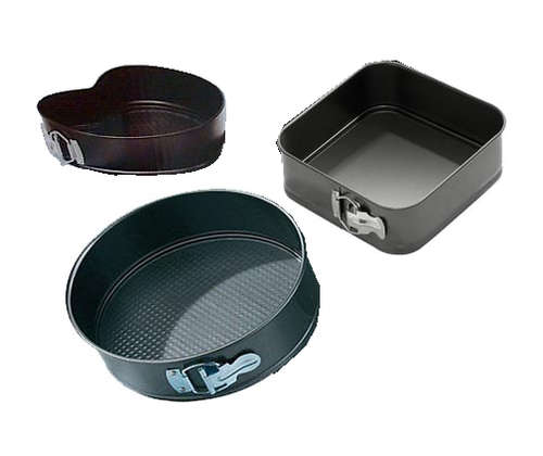 Special!!! 3 Piece Set Round Cake Mould Pans , Round, Square,Heart