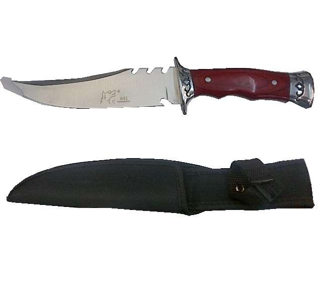 R100 AUCTIONS!!! Hunting Knife 27cm with Pouch - 50 UNITS MUST GO!!!