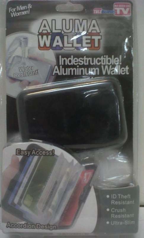 Aluma Wallet - BULK SECTION, MINIMUM 6 UNITS