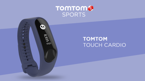 TomTom Touch Cardio Activity Tracker - Purple Large - Free Delivery