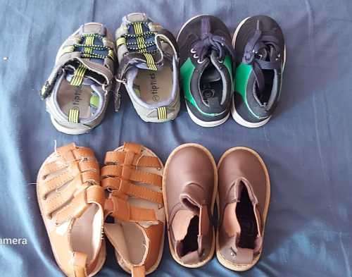 Infant boy clothes and shoes..