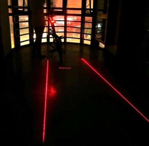 Tail light laser LED multi mode