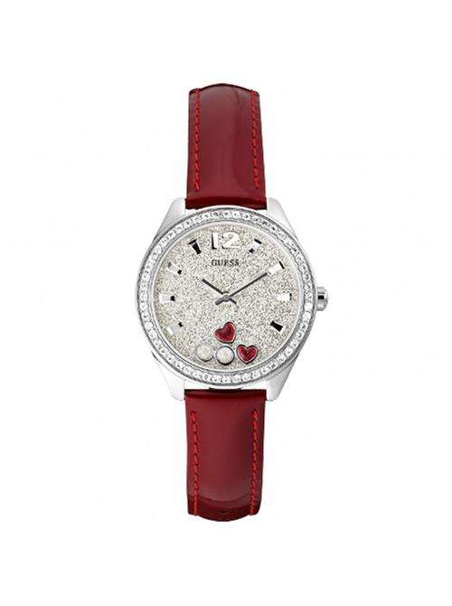 100% Authentic Guess Sparkly Red Watch