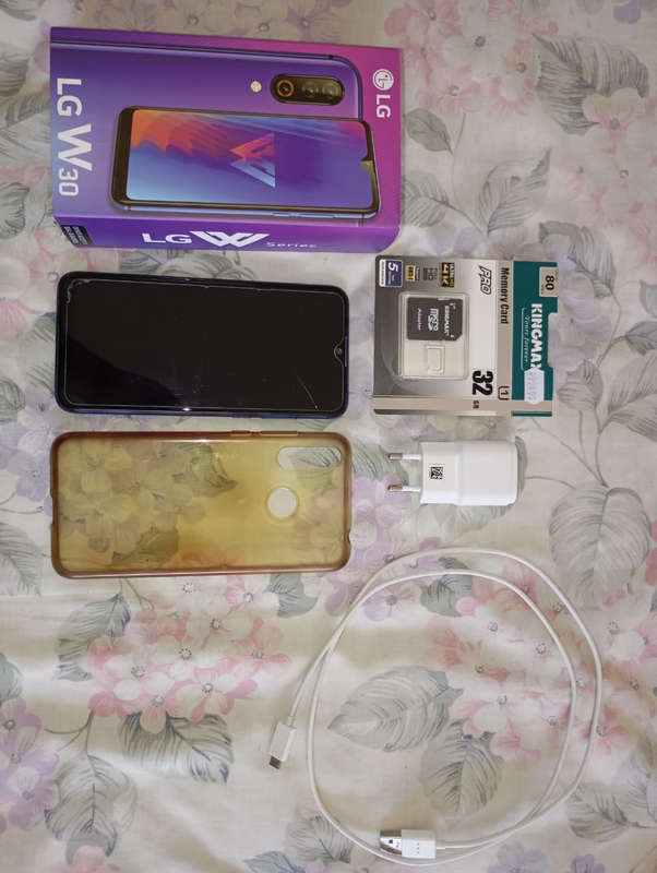 LG W30 android phone