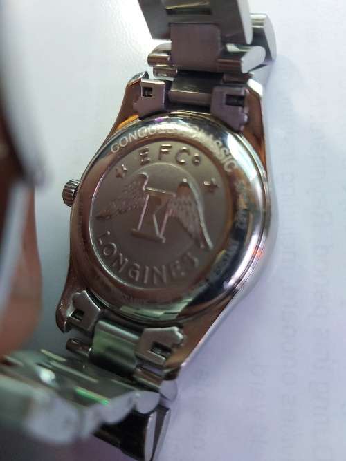 LONGINES MOTHER OF PEARL WITH REAL DIAMOND DIALS L2.386.2!!