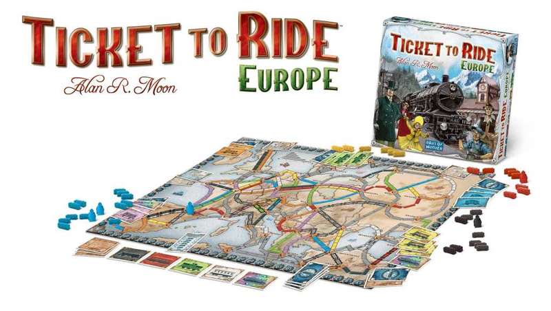 Ticket To Ride Europe Board Game
