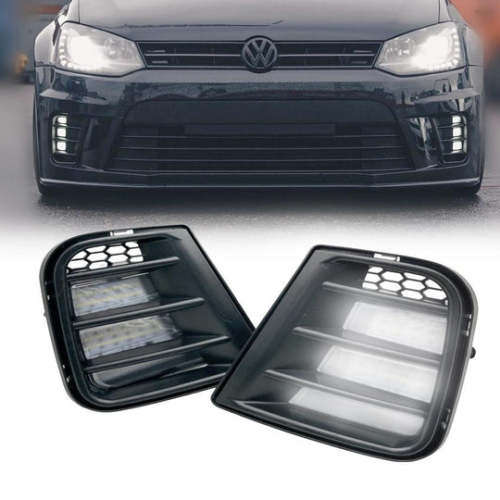 VW Polo 6 WRC Bumper LED Fog Lights