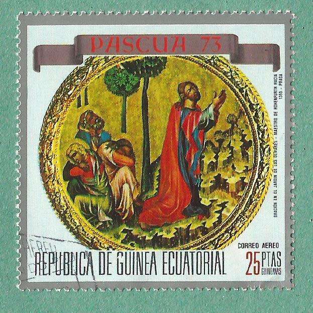 Equatorial Guinea Stamp. Sold as is.